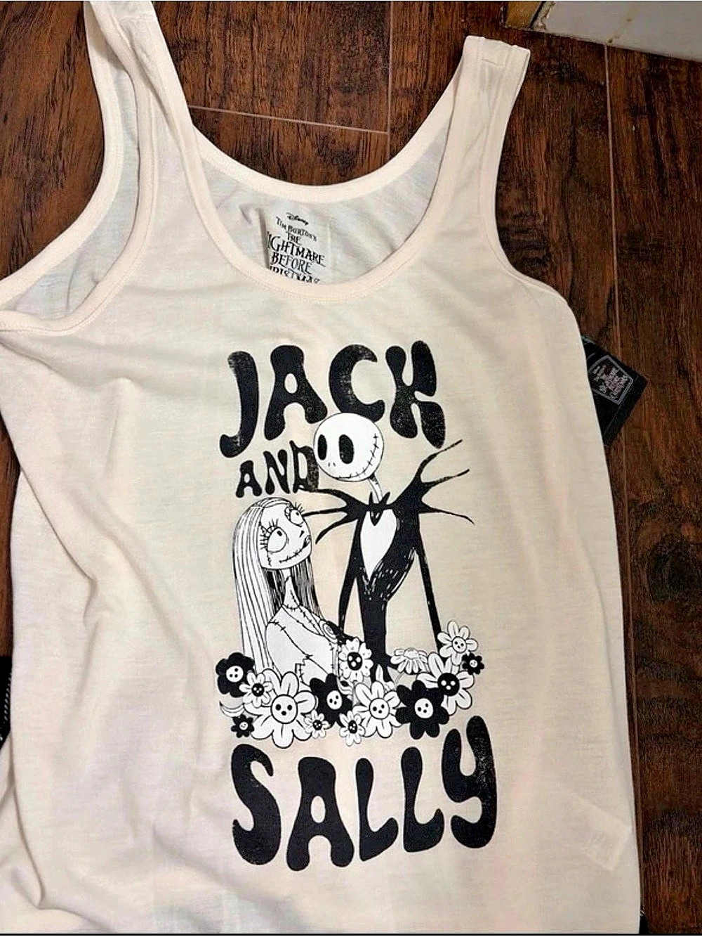 Disney The Nightmare Before Christmas Jack and Sally women’s XS Jack Sally